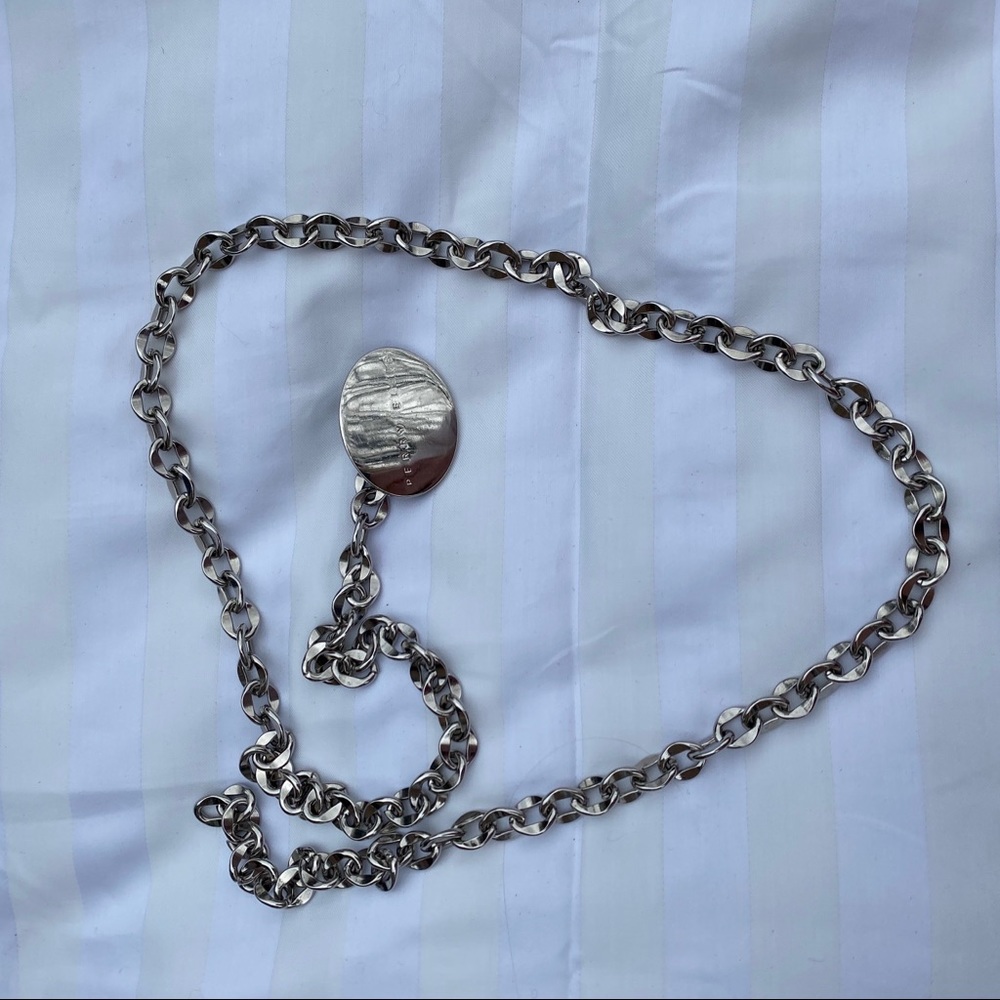 Perry Ellis chain belt